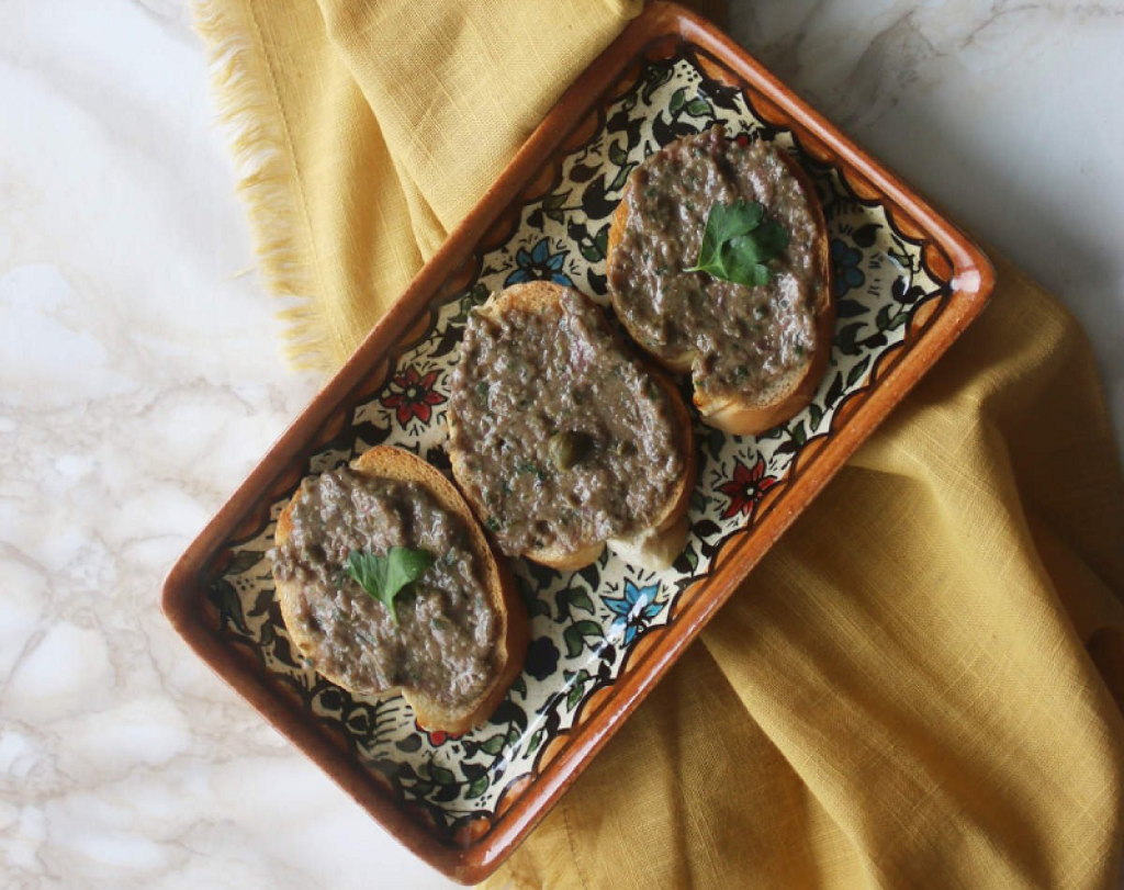 Anchoïade à l'apéro.