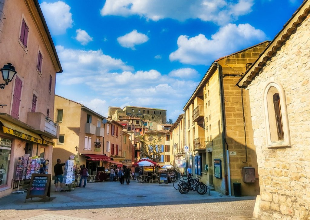 Centre de Gréoux les Bains.