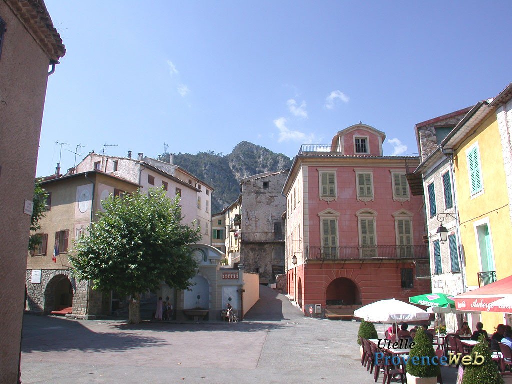 Village d'Utelle.