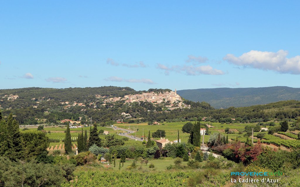 Village de La Cadière d'Azur.