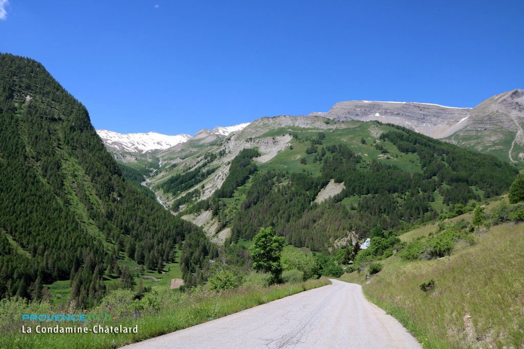 Paysage à La Condamine Châtelard.