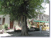 Braux, village square