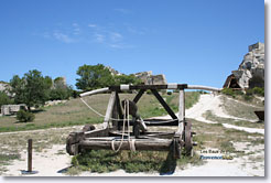 Les Baux de Provence - Catapulte