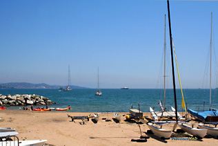 Plage - Port-Cogolin