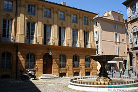 Fontaine à Aix