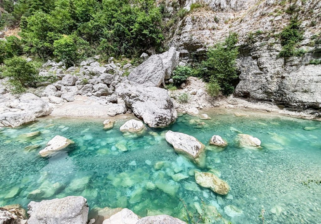 Gorges à La Palud sur Verdon.