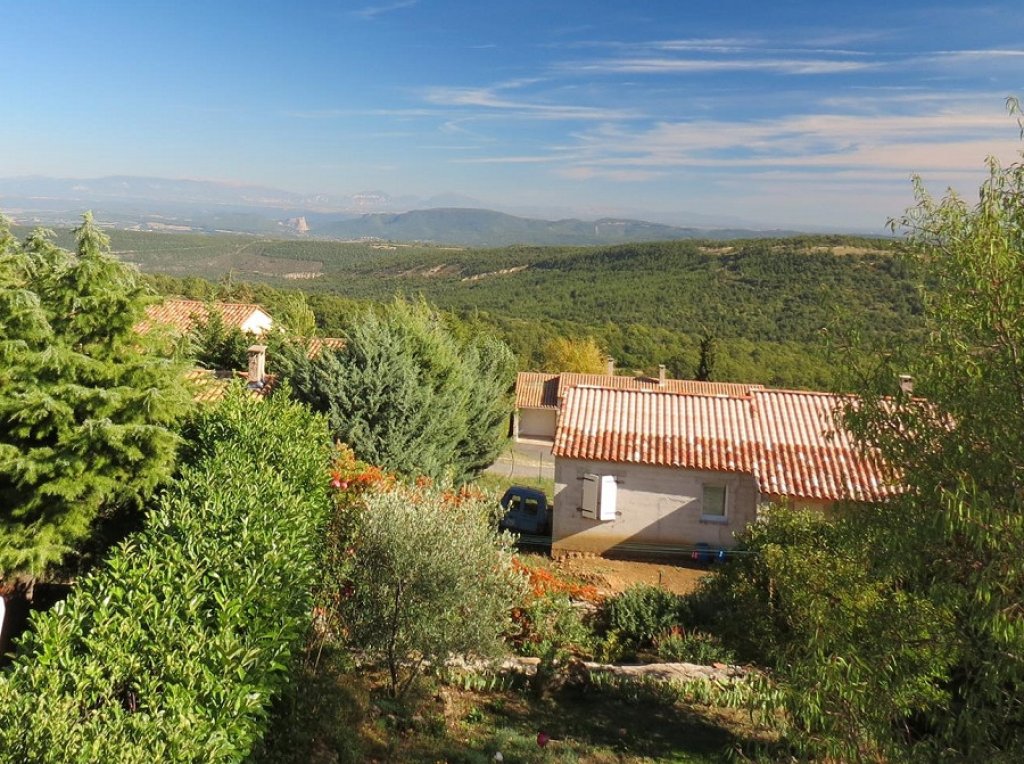 Panorama depuis Vachères.