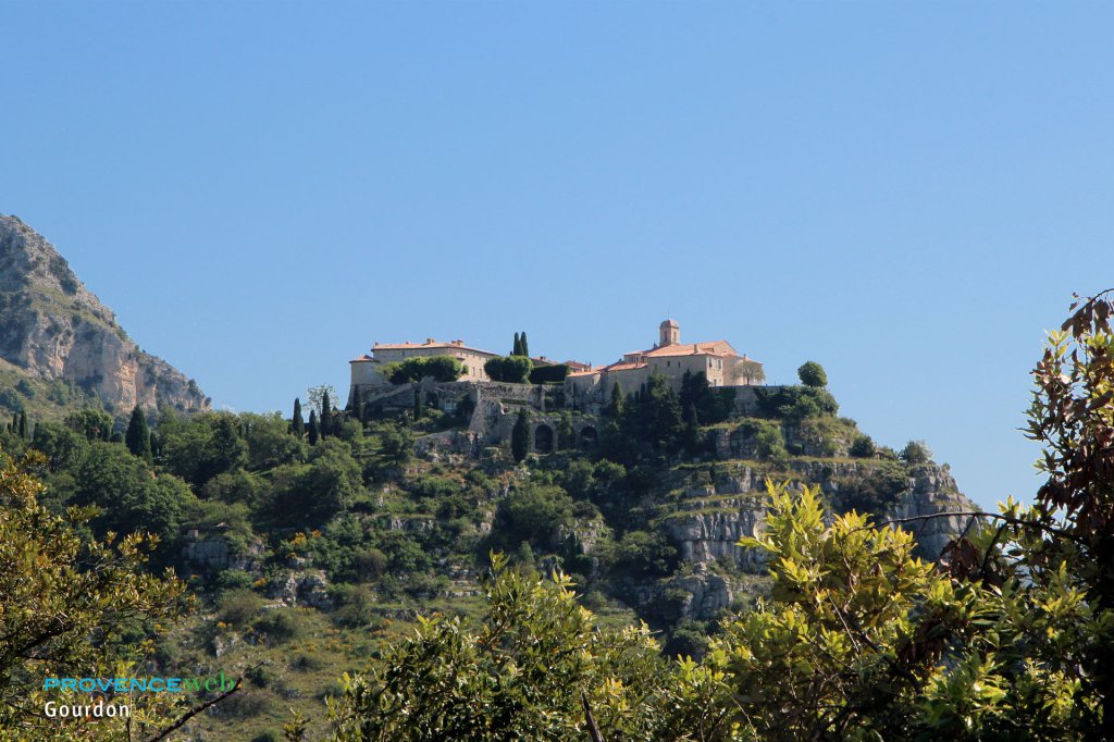 Le village perché de Gourdon.