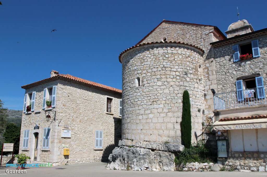 Château de Gourdon.