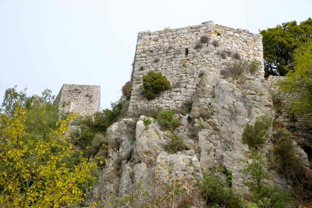 Ruines du château fort.