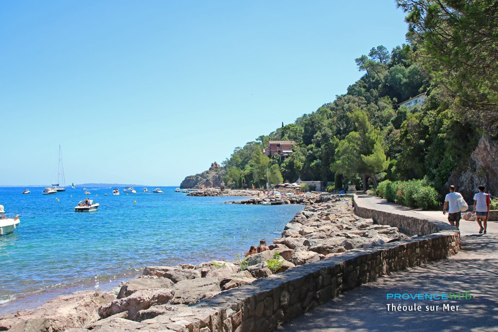 Naturisme à Théoule sur mer.