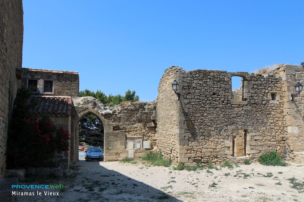 Ruine du château.
