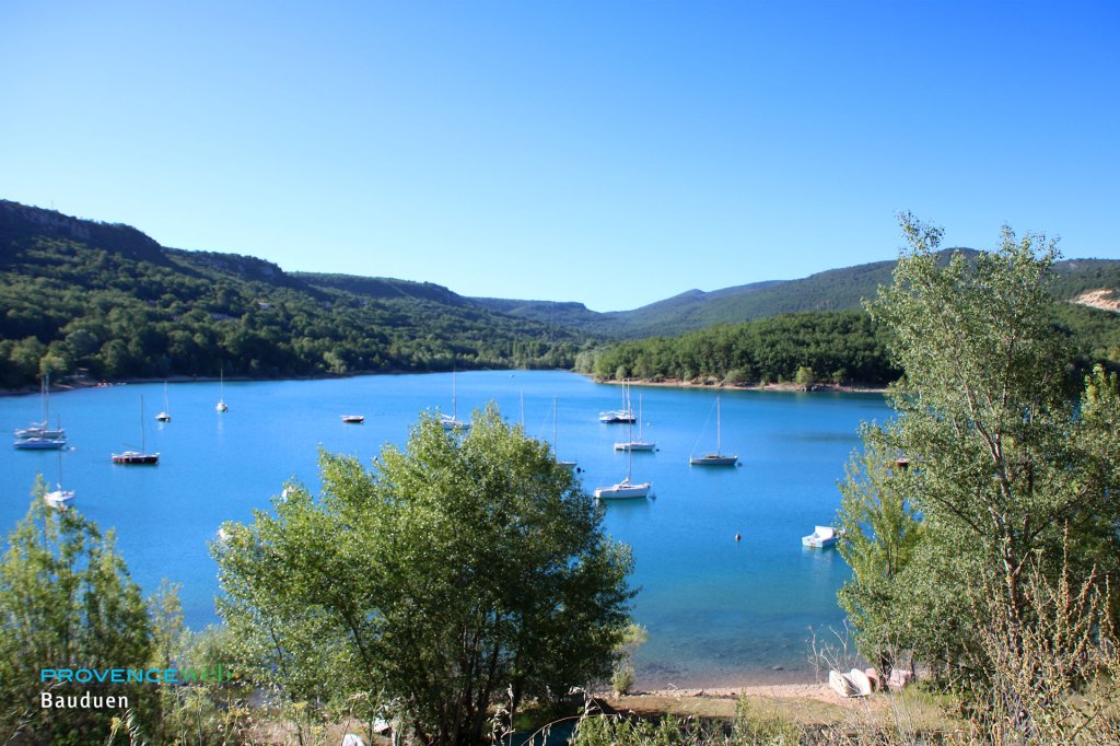 plage Bauduen.