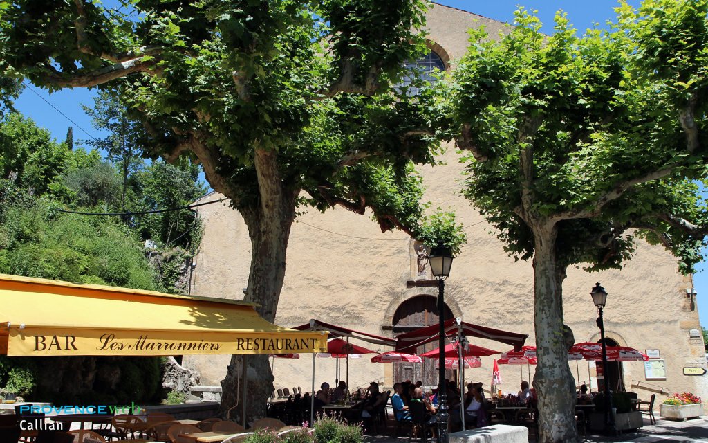 Terrasse à Callian.
