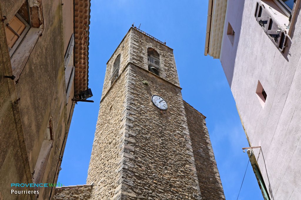 Eglise de Pourrières.