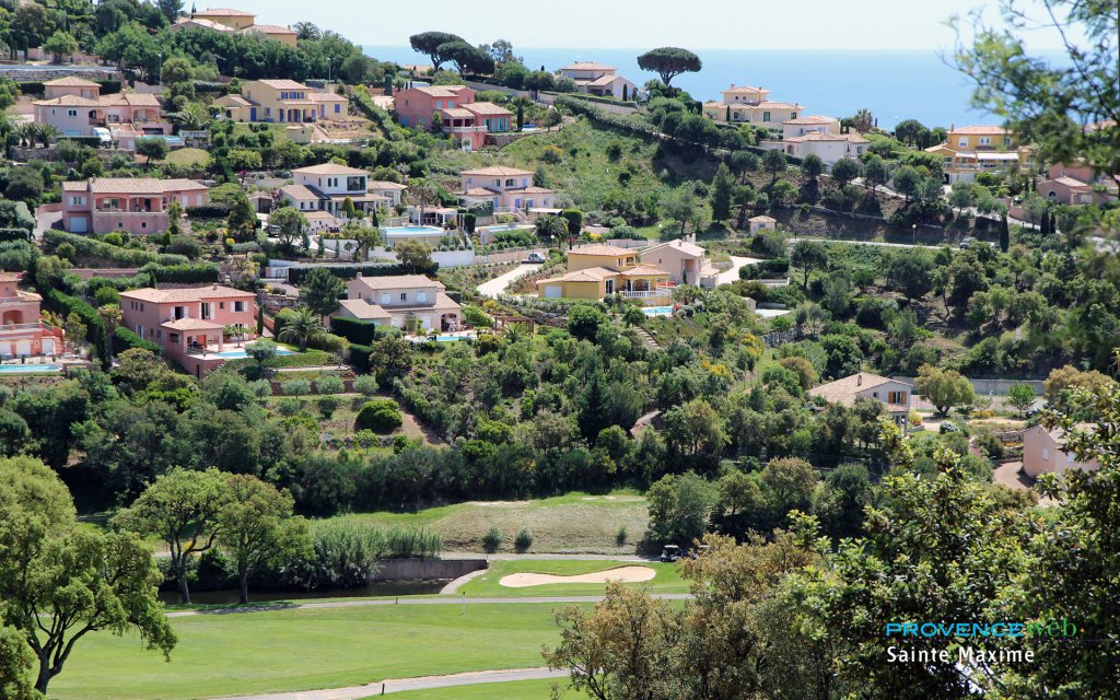 Villas à Sainte Maxime.