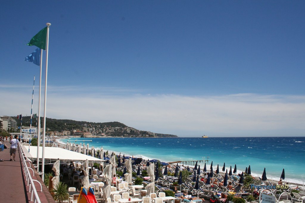 Promenade des Anglais à Nice.