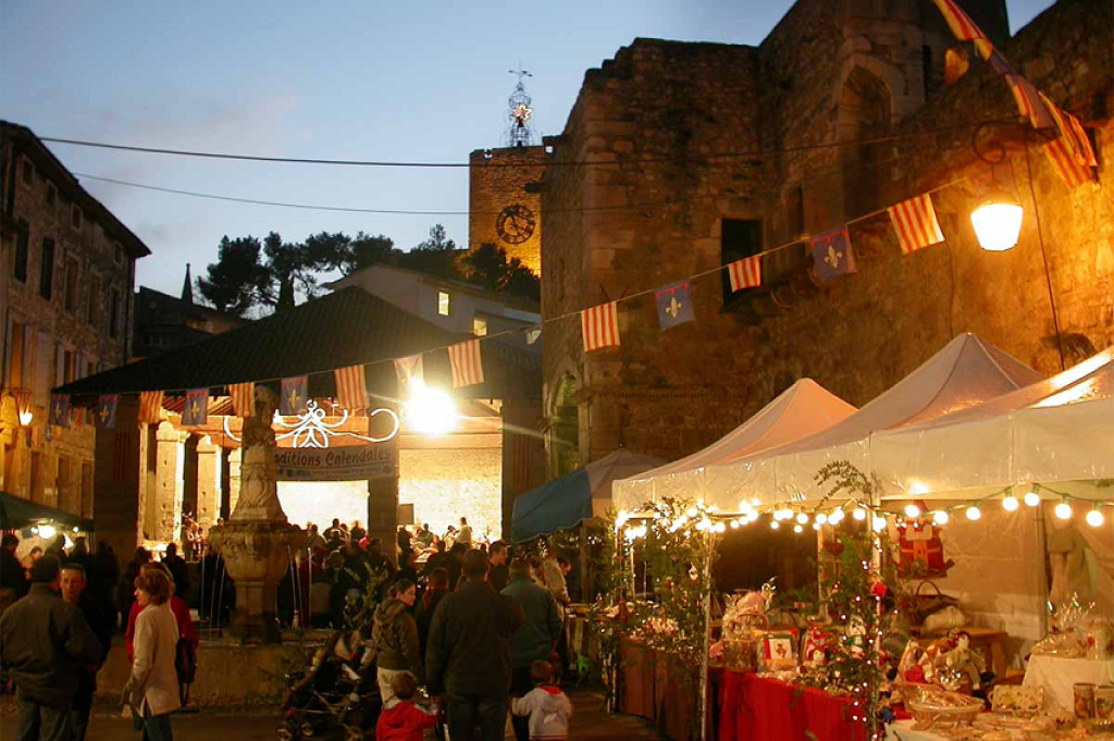 Marché de Noel en Provence.