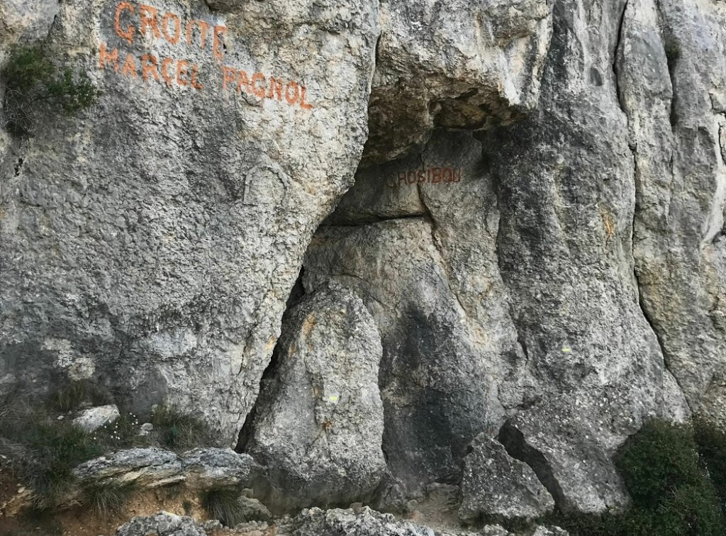 grotte Marcel Pagnol à Allauch.