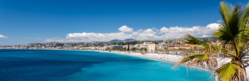 Hôtels autour de Nice.