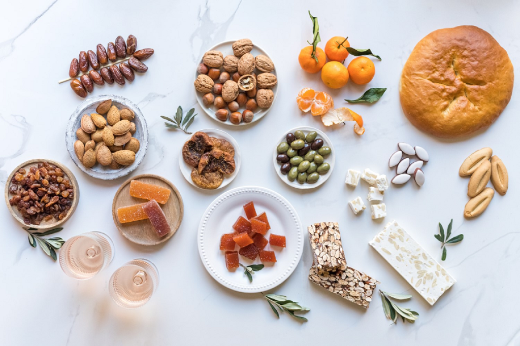 La liste des 13 desserts.