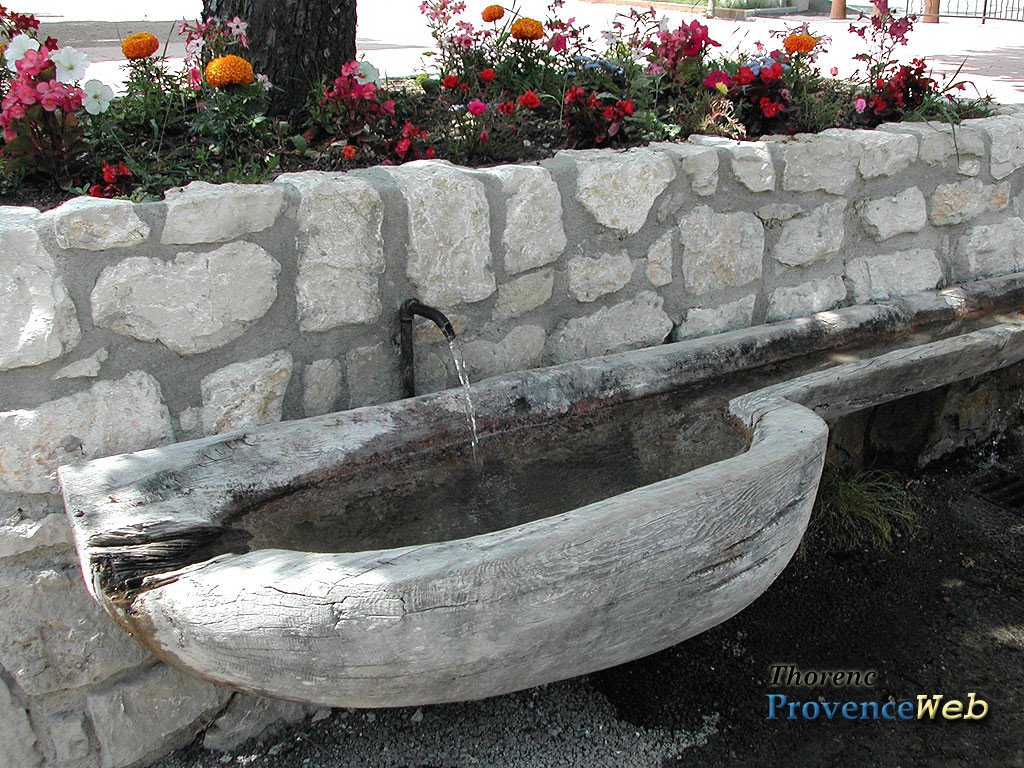 Fontaine à Thorenc.