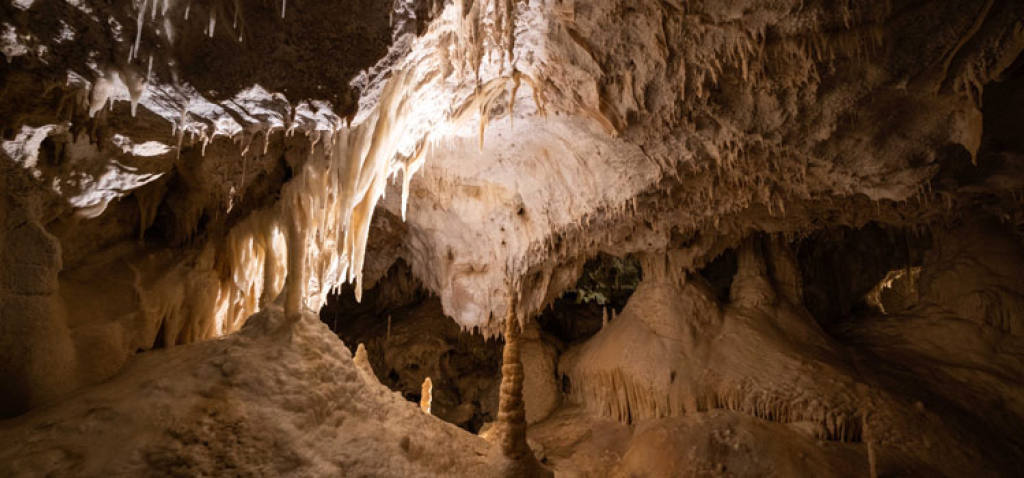 Les grottes de Villecroze.