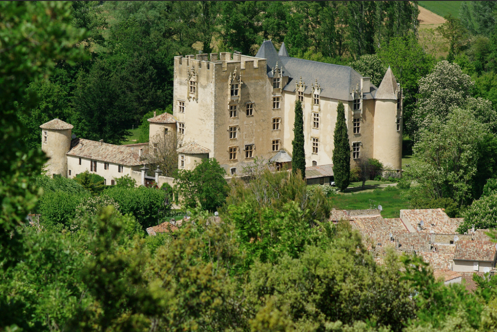 Château d'Allemagne en Provence.