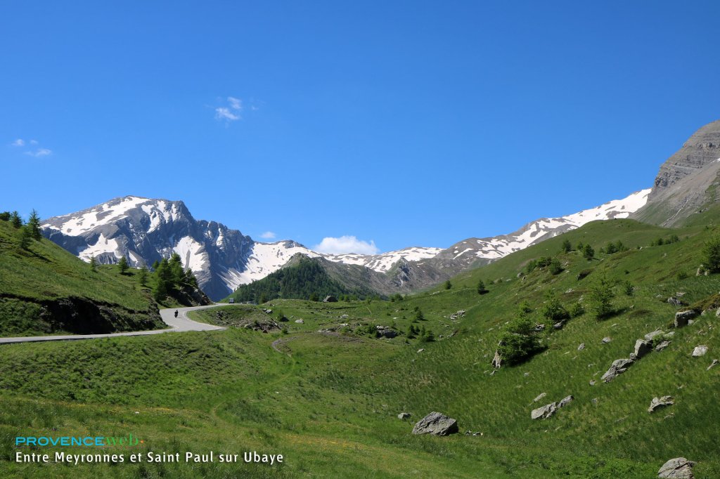 Saint Paul sur Ubaye montagne.