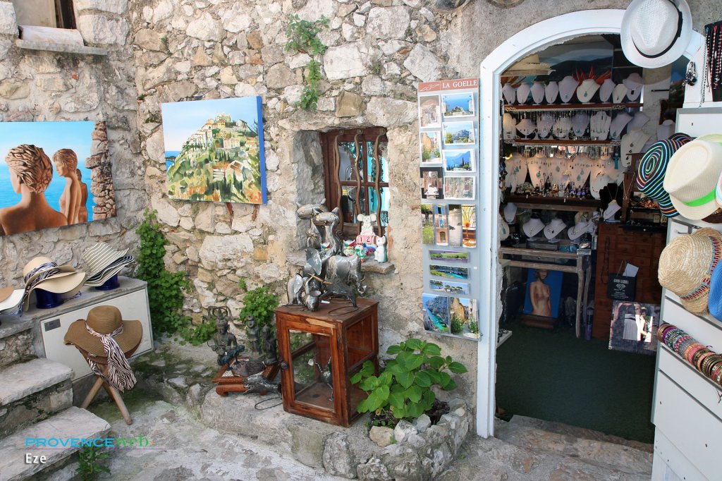 boutique à Eze.