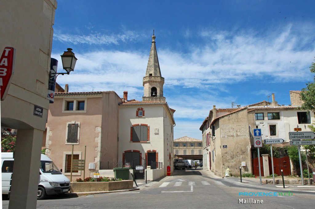 Village de Maillane.