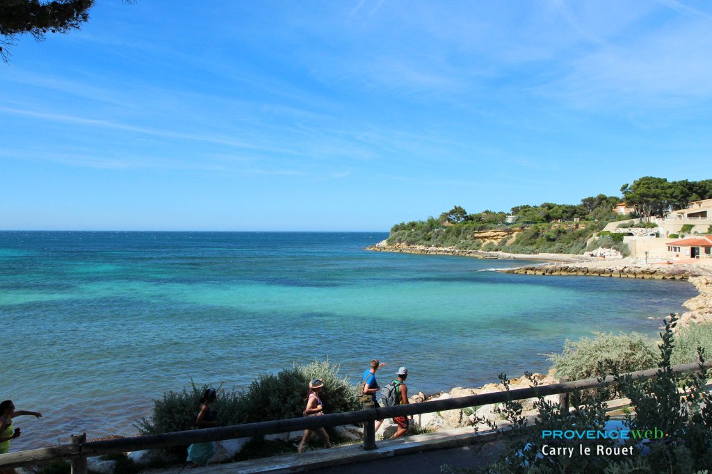 La mer à Carry le Rouet.