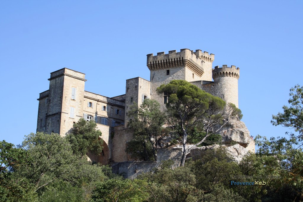 Château de La Barben.