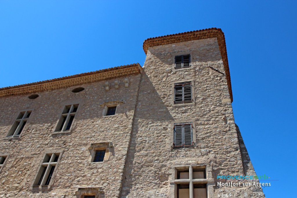 Château templier de Montfort sur Argens.