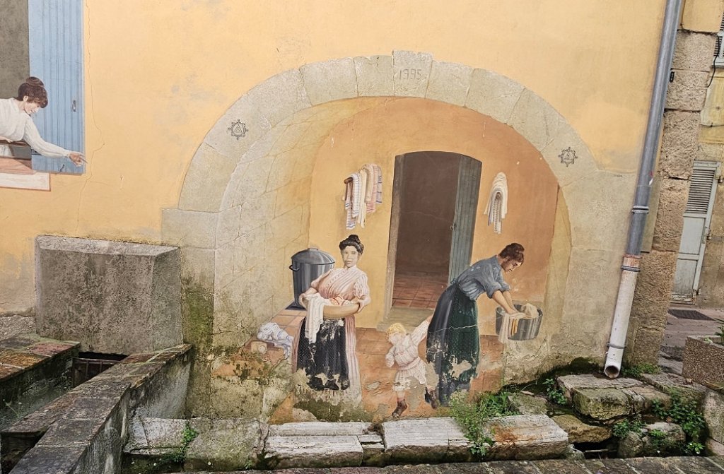 Fresque à Belgentier.