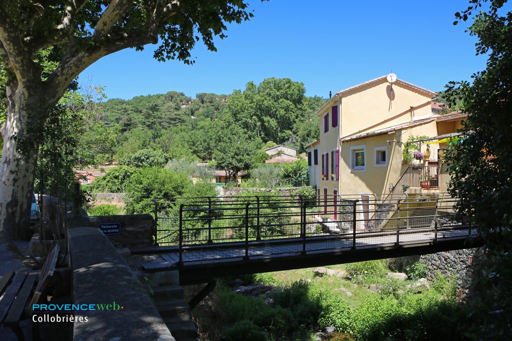 Collobrières dans le Var.
