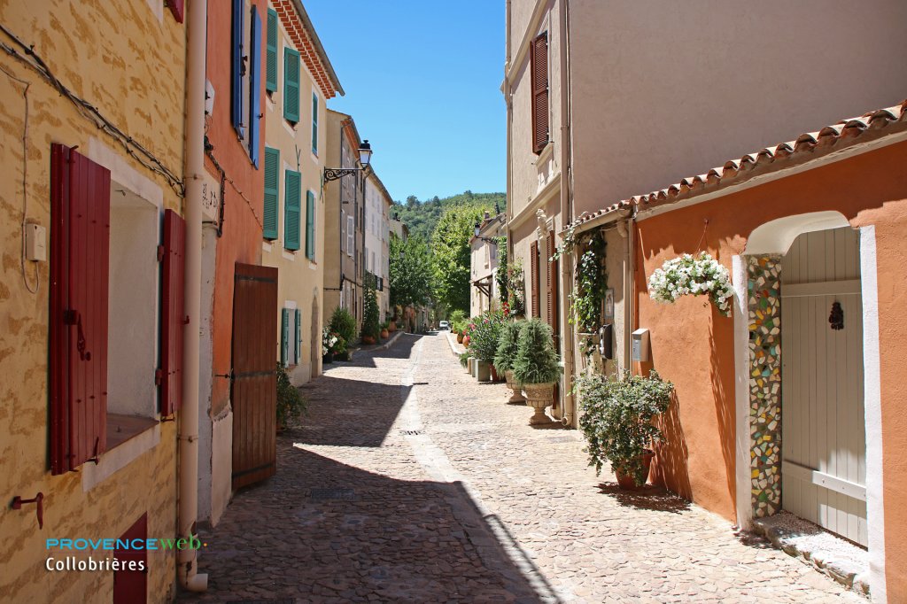 Village de Collobrières.