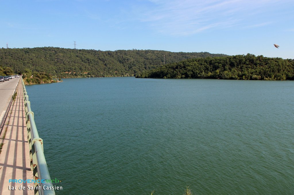 Barrage Saint Cassien.