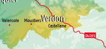 Campsites in Verdon