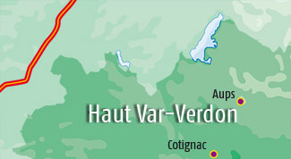 Hotels in the Verdon area and High Var