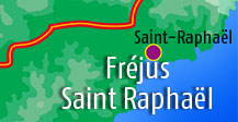 Campsites in Frejus and Saint Raphael area