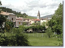 Barrême, le village
