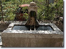 Le Castellet, fontaine