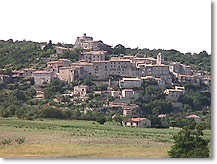Simiane la Rotonde, the village