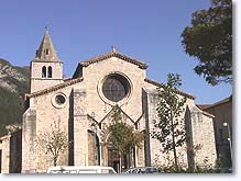 Sisteron, church