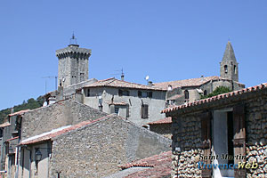 Saint Martin de Brômes, the village