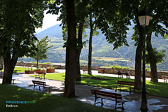 Embrun, garden of the Archbishop's palace