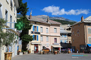 Embrun, the main square