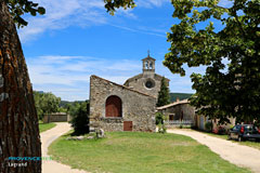 Lagrand, l'église romane Notre-Dame de la Nativité