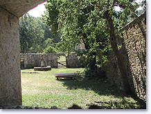 Saint Leger les Melezes, garden